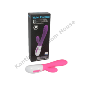Violet Emotion Rechargeable Dual Vibrator -30 Function