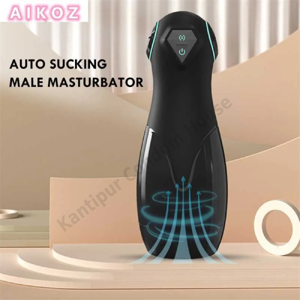 MELO Male Masturbator Automatic Sucking Fleshlight Machines Toy- L1403