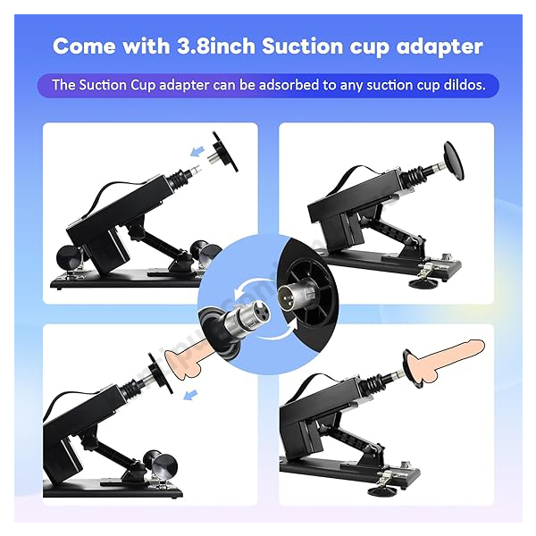 Automatic Thrusting Dildo Machine | Hands-Free Suction Cup Sex Toy