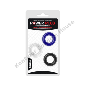 Power Plus Triple Donut Penis Ring Set -LV343001