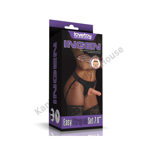 7'' Easy Strapon Set -LV715005