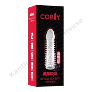Cobily Crystal Reusable Penis Sleeve- 350157