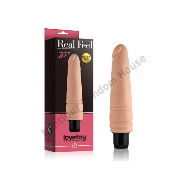 7.5'' Real Feel Cyberskin Vibrator -LV1001