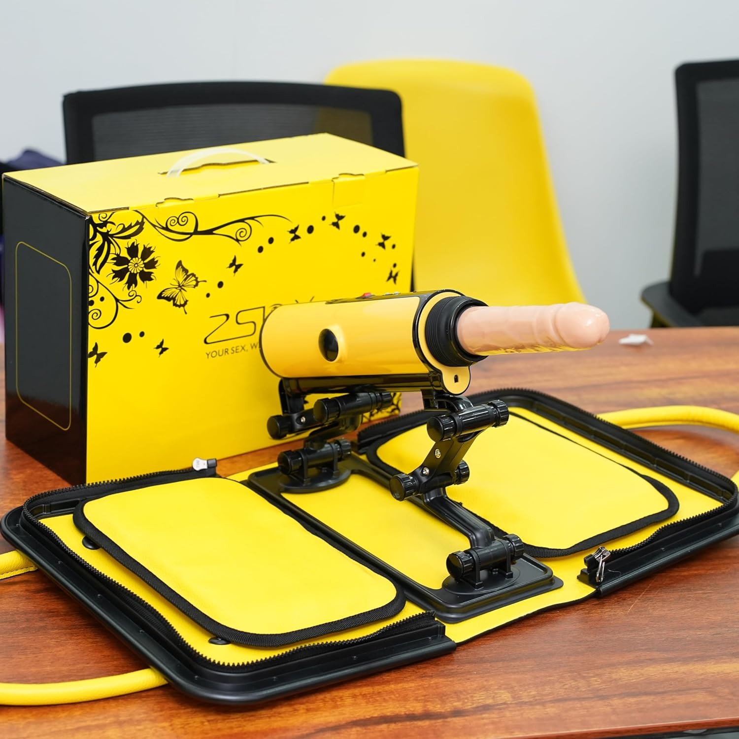 X5 Sex Machine Handbag App Control Full Automatic Gun Machine Heating Vibration