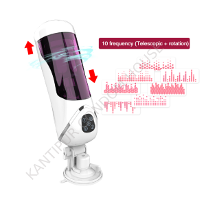 Automatic Telescopic Rotation Male Masturbator Cup