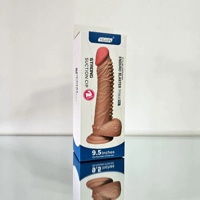 9.5'' Super Realistic Spikey Enduro Blaster Dildo- YY945